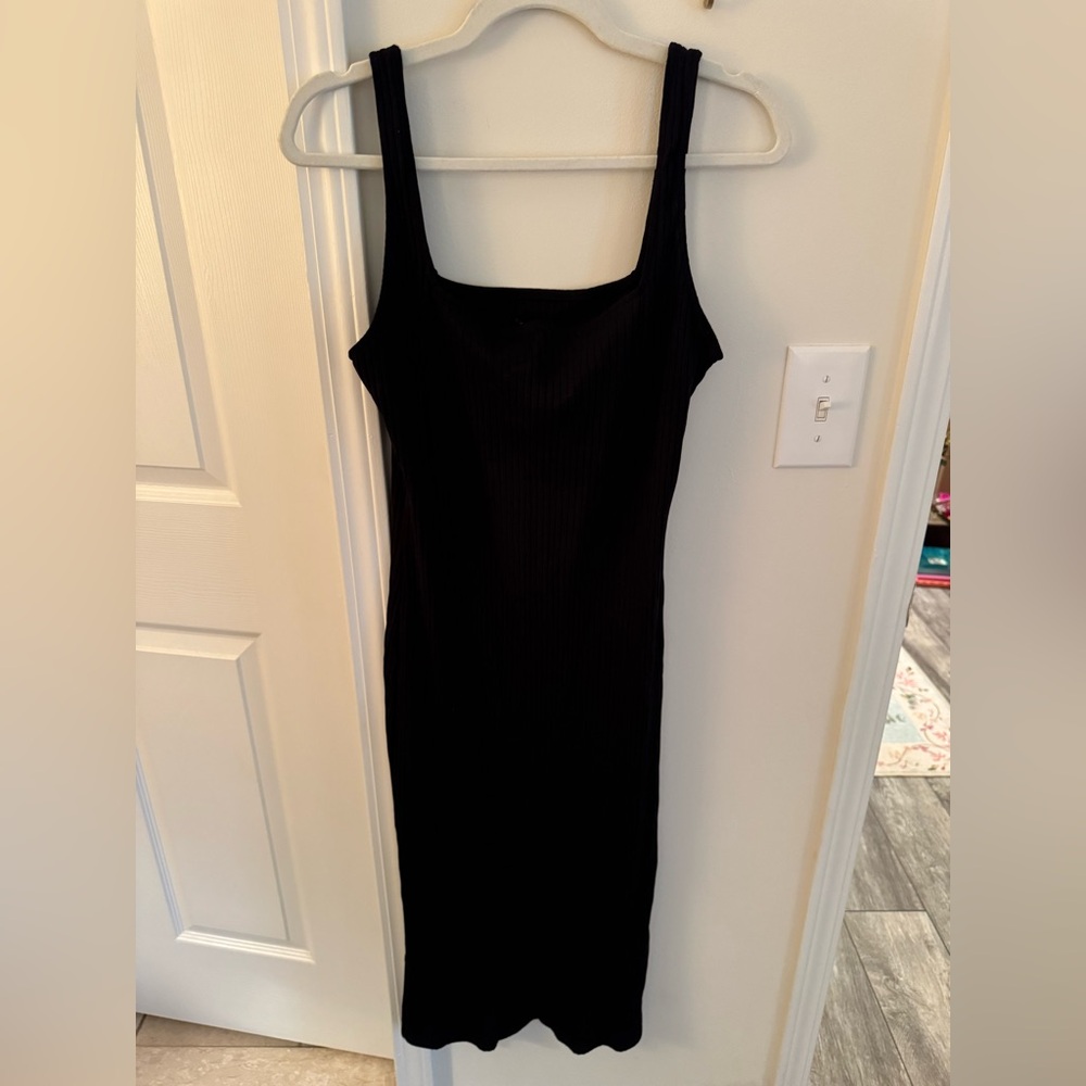 Wild fable ribbed square neck tank dress